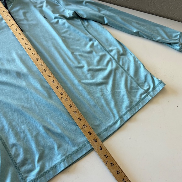 Johnnie-O Prep-Formance Mint Green Quarter Zip Pullover Sweater Mens XL Stretch - Picture 8 of 8